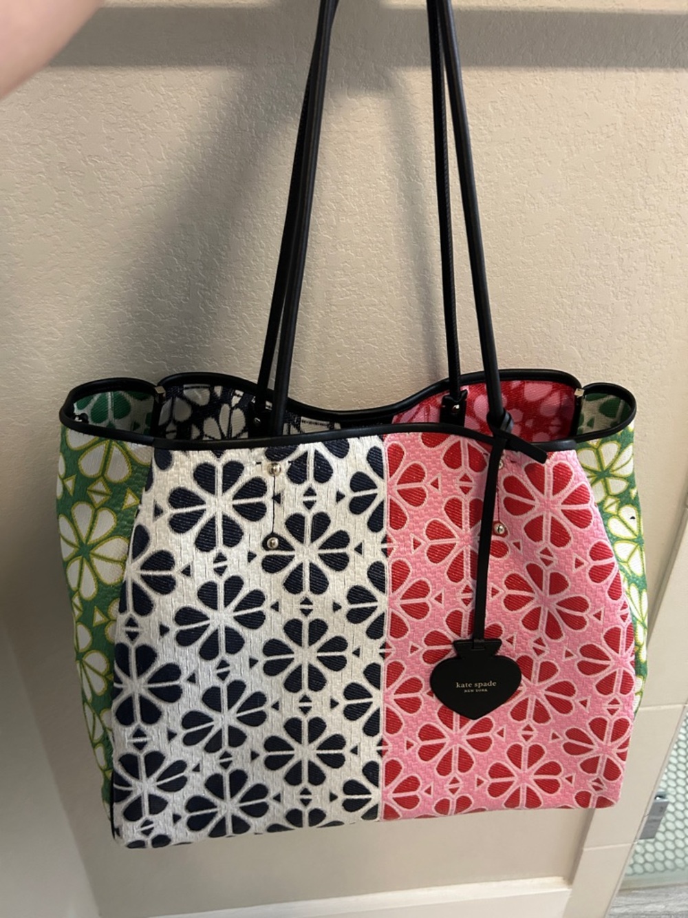 kate spade Jacquard Floral XL Tote Bag